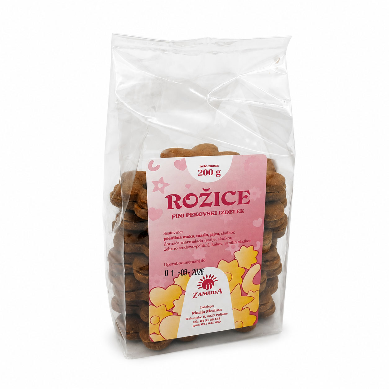 Piškoti - rožice
